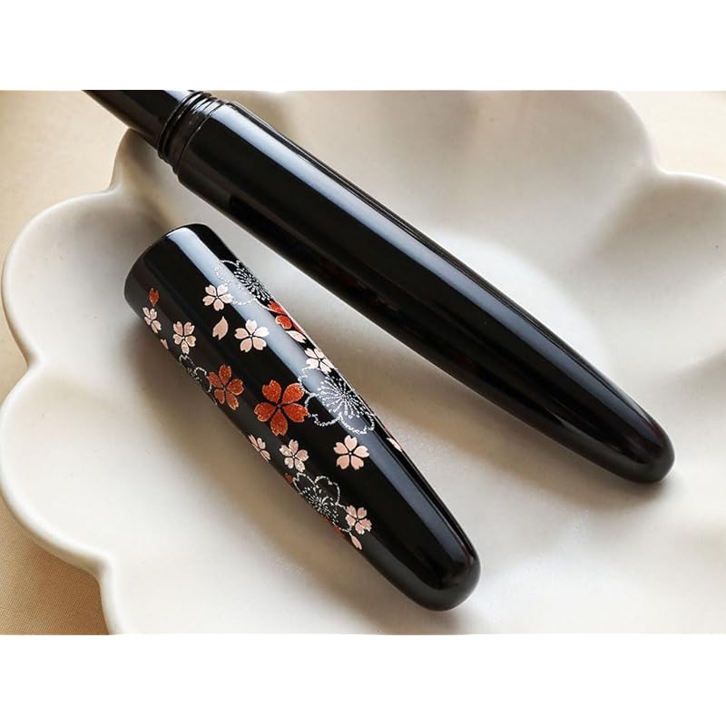 Ручка мечты WANCHER, лак Echizen, цветущая вишня [перьевая ручка Wancher] (EF сверхтонкий)