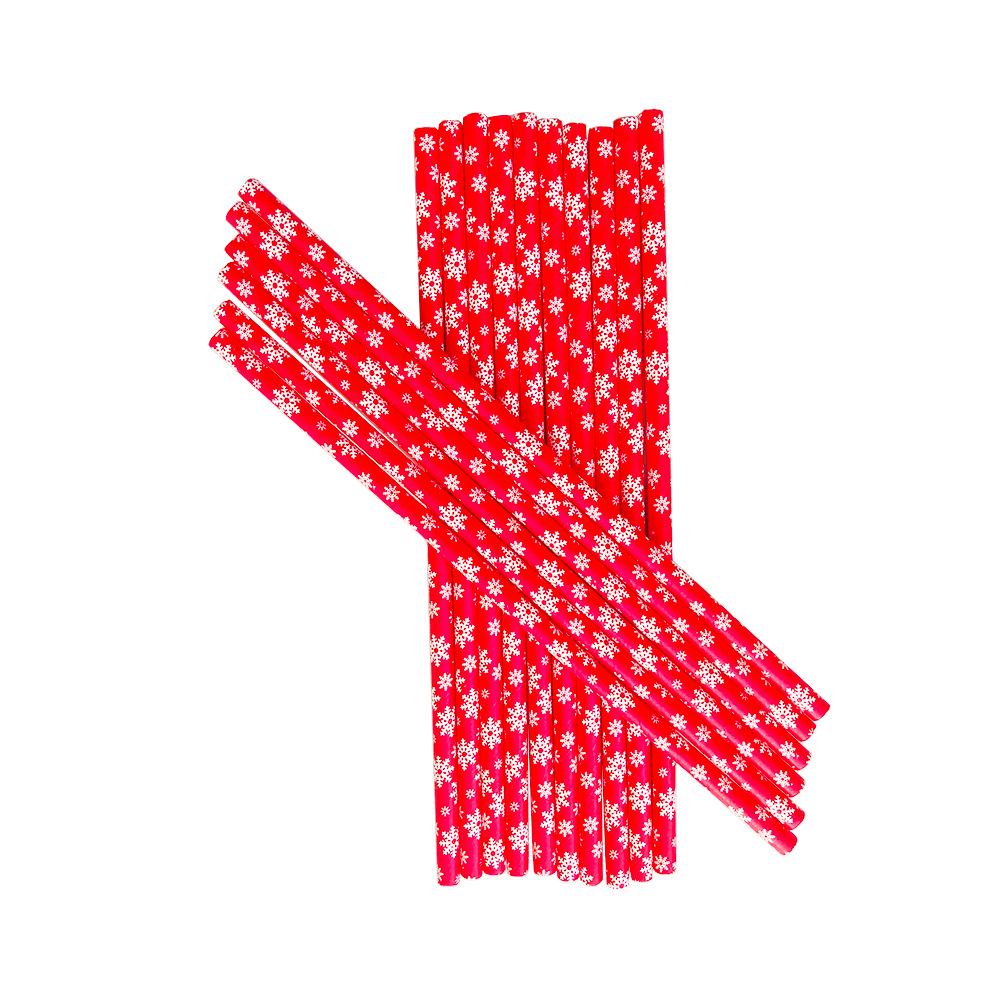 В наличии Набор для украшения рождественской и новогодней вечеринки: Плотные бумажные стаканчики, тарелки, скатерть и вымпел