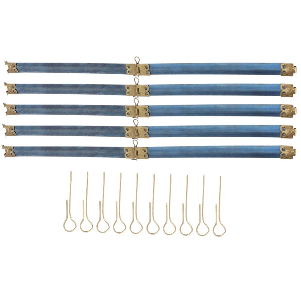 10pcs Metal Internal Frame DIY Bag Frames Spring Clips Coin Purse Accessories  For Bag Making