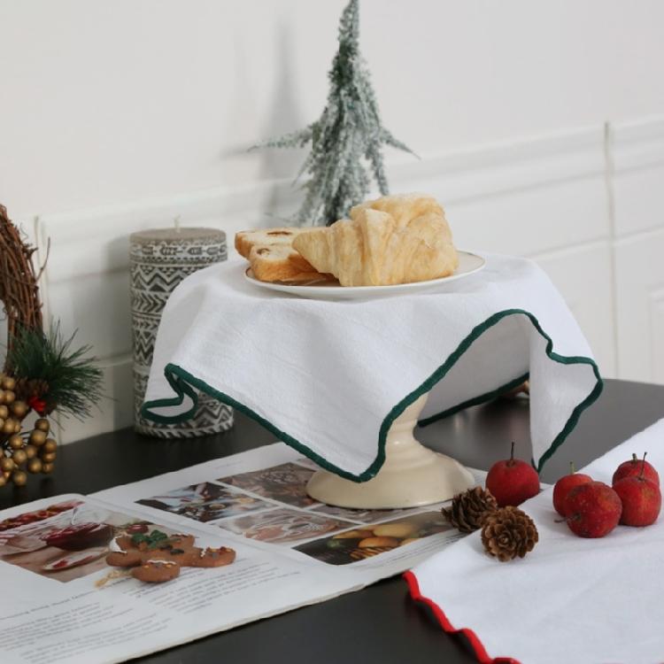 Набор из 4 хлопковых обеденных салфеток, долговечная хлопковая ткань, щедрый размер