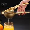 Stainless Steel Lemon Squeezer Rust-Proof Ergonomic Handle with Hanging Hole Easy To Store Non-Slip Manual Hand Juicer