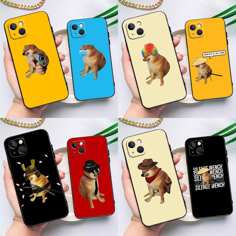Чеемс Сиба-ину Доге Мем Чехол Для OnePlus Nord 5 CE 4 3 2 Lite N30 OnePlus 11 12 13 15 12R 13R 10T 13T 9 10 Pro Чехол