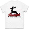 Rudolph Is My Spirit Animal Christmas Holiday T Shirt,Offensive Christmas Tee