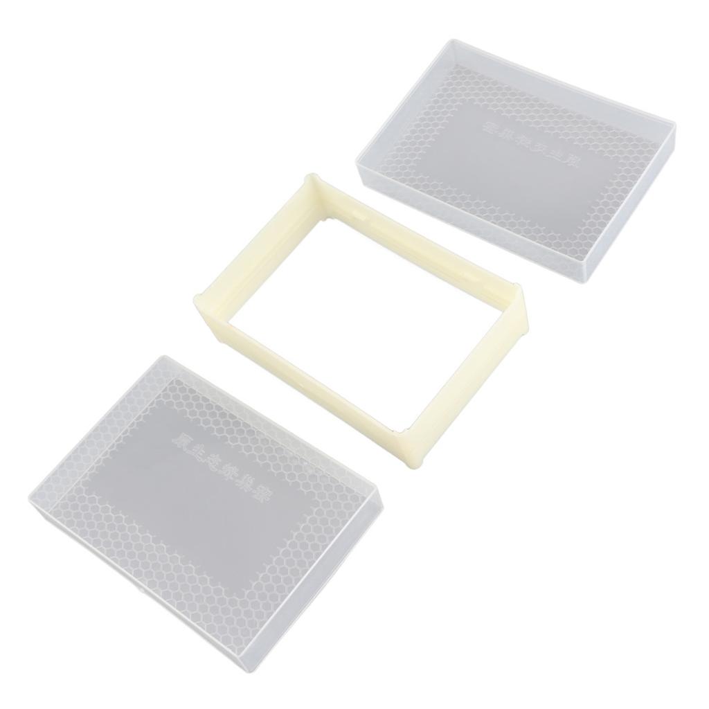 Plastic Beekeeping Comb Beehive Box Frame Set Kit Beekeeper Equipment
