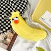 Plush Banana Bear Pencil Case Cartoon Chicken Drumstick Large Capacity Stationery Organizer Storage Bag Pen Bag Makeup Bag