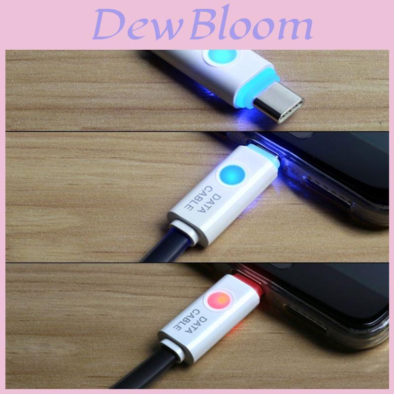 Кабель USB 3.1 Type C USB-C с LED-подсветкой премиального качества для синхронизации данных и быстрой зарядки для телефонов Android