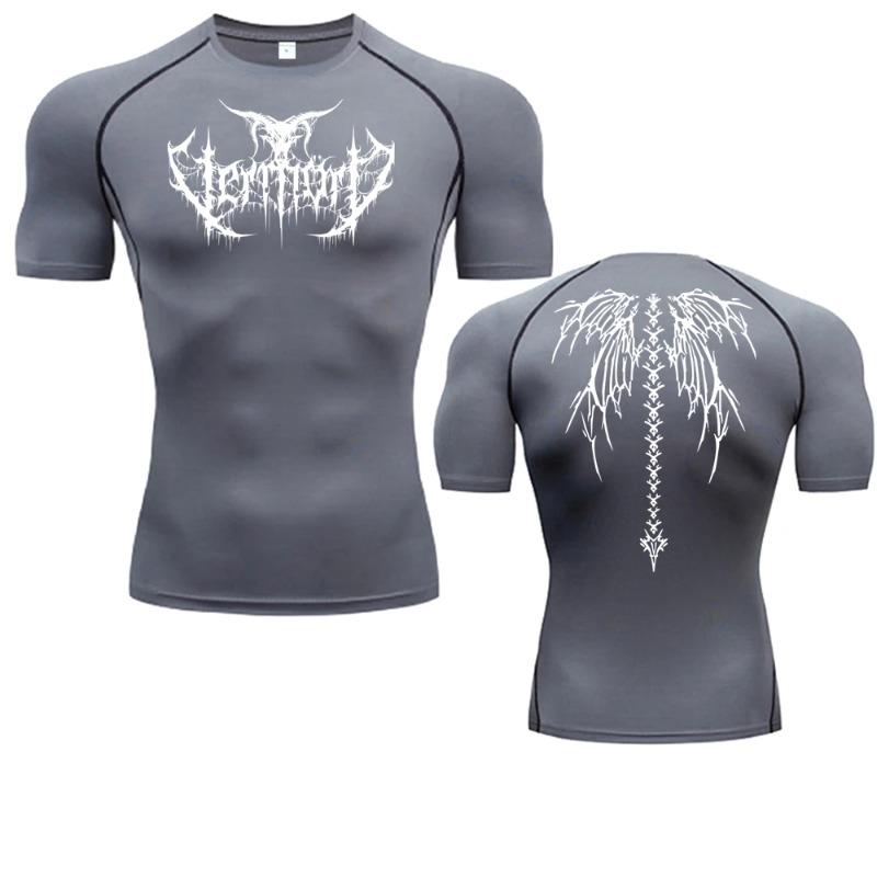 Men's Sports Short Sleeve Running T-shirt Top Effective Quick Drying Sweat Absorbent Comfortable Breathable Sweatshirt Elastic Top