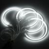 Angel Eyes Light For BMW E36 E38 E39 E46 White Car LED CCFL Halo Rings Headlight Auto DRL 4x 131mm Lamp Kit
