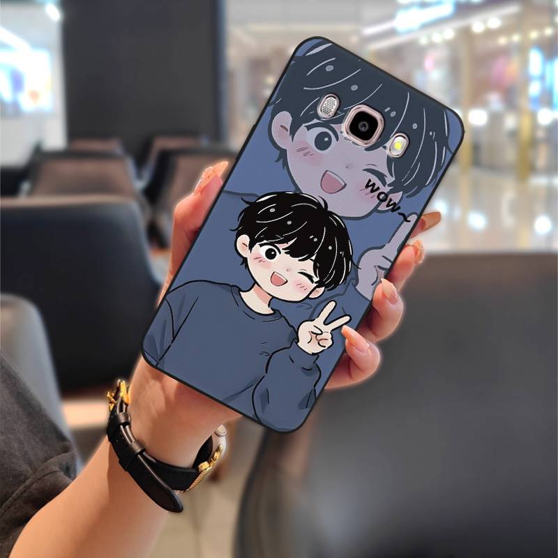 Чехол-накладка от пыли для Samsung Galaxy J510/J5 2016/J5108, противоударный мягкий чехол, граффити, чехол для телефона, для пары