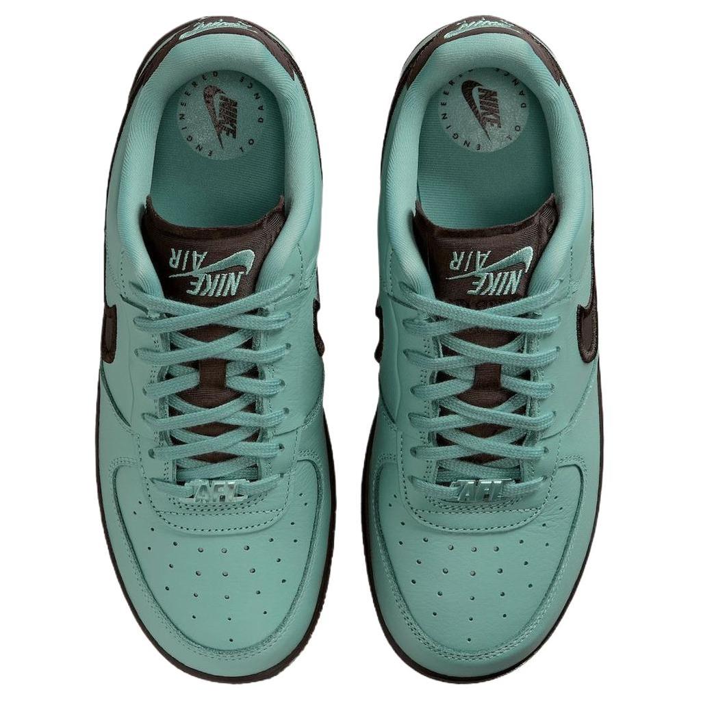 Nike Air Force 1 Abrasion Resistant Low Top Skateboard Shoes Unisex Green Sneakers FJ7409-003
