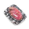 Rhodochrosite Gemstone 925 Sterling Silver Jewelry Gift Ring Size 7 F8A75