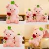 Plush Pig Doll With Butterfly Bow For Kids Sleep Comfort Kids Bedroom Decor