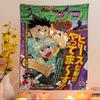 Настенный гобелен с обложкой из Weekly Jump Hunter x Hunter Декор для комнаты в стиле сёнэн Манга Яркий акцент для комнаты для поклонников приключенческого аниме и манги Jump