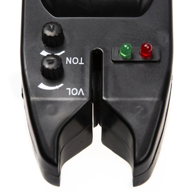 Высокая чувствительность светодиодный электронный сигнализатор укуса рыбы для рыболовной удочки маятниковая розетка