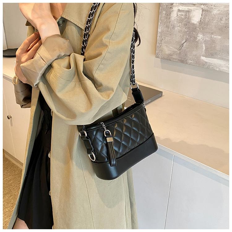 Новая женская сумка, маленькая ароматная сумка-ведро в форме ромба.