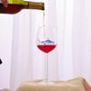 Набор винных бокалов "Акула" Ручная выдувка Бессвинцовое стекло Кубок с 3D-акулой внутри 300 мл Креативная тематика "Акула" Барная посуда Подарок для мужчин Женщин Любителей акул
