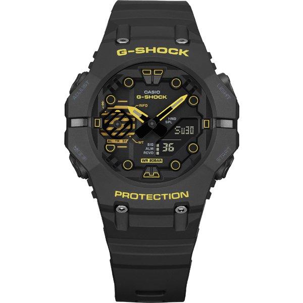 Casio Мужские часы G-SHOCK GA-B001CY-1AJF [G-SHOCK Caution Yellow Series] Круглые часы Черный карбон *Смола