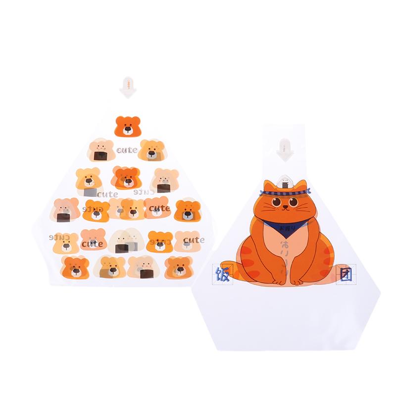 50 шт. японский треугольный рисовый шарик одноразовая упаковка мешок нори водоросли нори онигири суши мешок портативные аксессуары бэнто