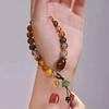 JYL TS Bracelet Bohemian Glass  Guanyin Theme Invites Blessings & Peace