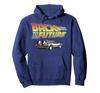 Back To the Future 8-bit DeLorean Logo Hoodie