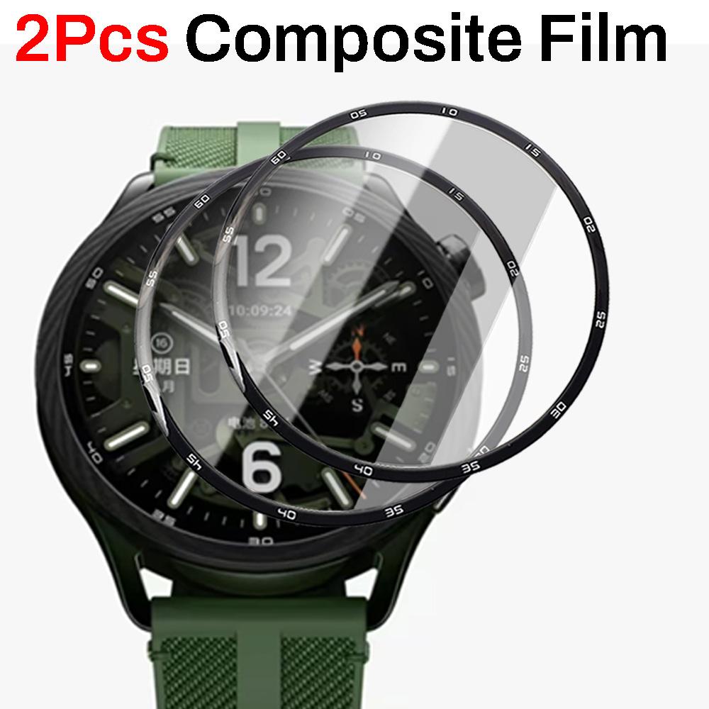 Защитное стекло для Xiaomi Watch S5 3D Изогнутое Защитное стекло Ультра-HD Полное покрытие Гидрогелевая Защитная пленка для Xiaomi Watch S5