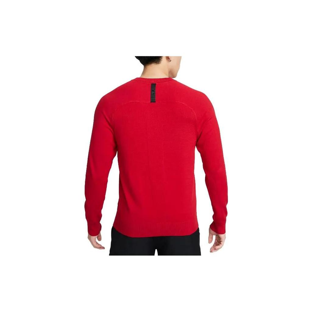 Nike T Shirts Men's Red Crew Neck Moderate Straight Fit (Unisex) T-Shirts DR5292 687