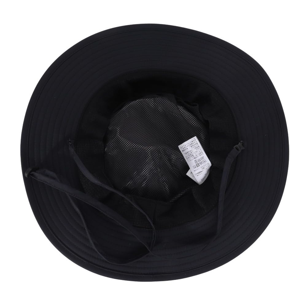 The North Face Водонепроницаемая шляпа Horizon, водонепроницаемая и регулируемая, съемная подбородочная застежка, размер M, унисекс, дышащая, размер, ремешок, черная,