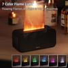 Flame Humidifier Aroma Diffuser Room Fragrance Diffuser for Home Essential Oil Diffuser Mini Fire Humidifier with Night Light