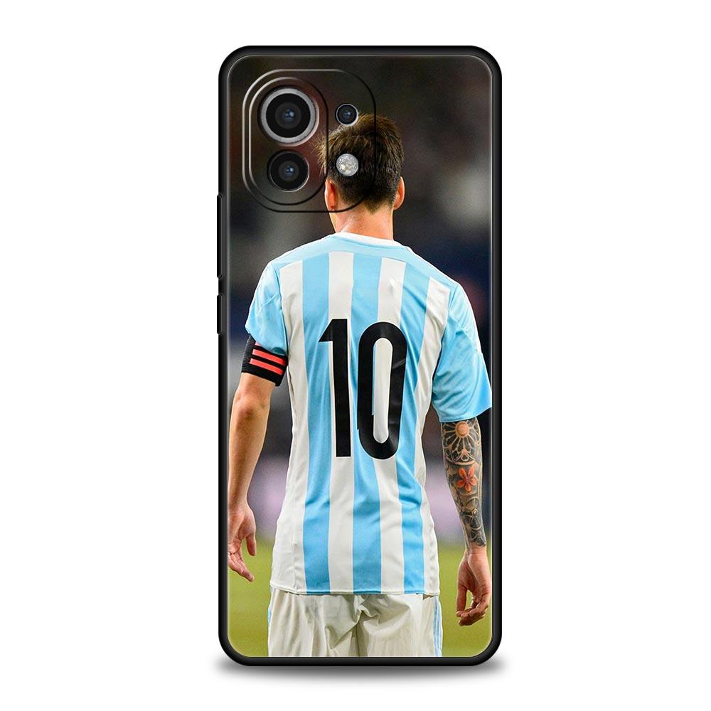 Чехол для телефона Футбол 10 Игроков для Xiaomi Mi 17 Pro Max 15 14 13 12 11 Ultra 15T 14T 13T 12T 11T Pro Lite Мягкий ТПУ Корпус