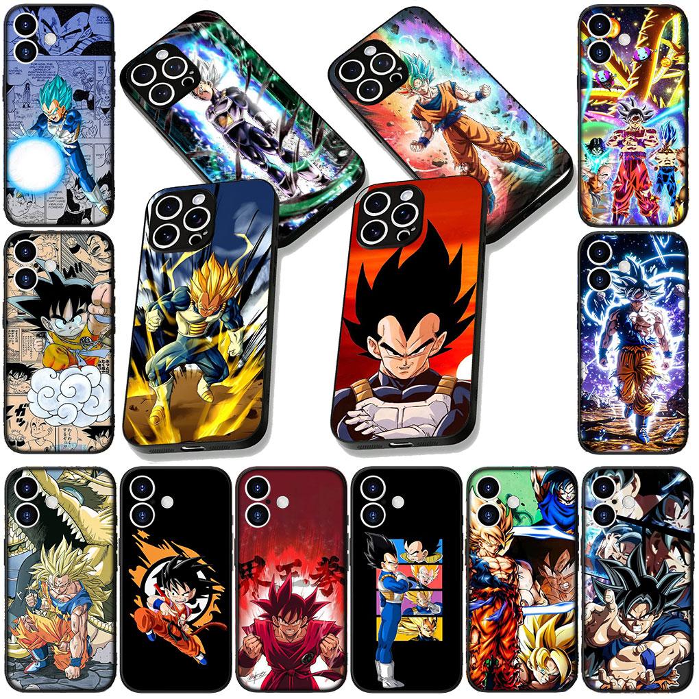 Super Dragons Gokus Balls Vegeta Phone Cover for Motorola Moto Edge 70 60 Fusion NEO Pro G Stylus G56 G96 G52 G04 G05 20 Case
