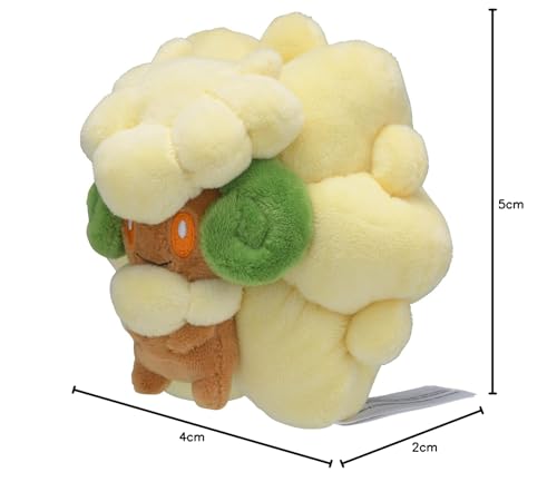 Оригинальная игрушка-плюш Pokémon Center 547 Pokémon fit Элгем 11 x 13 x 11.5 см (В x Ш x Г)