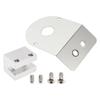 45 Degree Watermelon Light Mount Frame Bracket Angled Clamp Stainless Steel