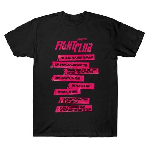Fight Club Unisex Adult Club Rules T-Shirt