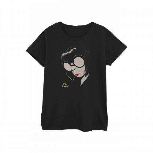 Disney Womens/Ladies The Incredibles Edna Cotton T-Shirt
