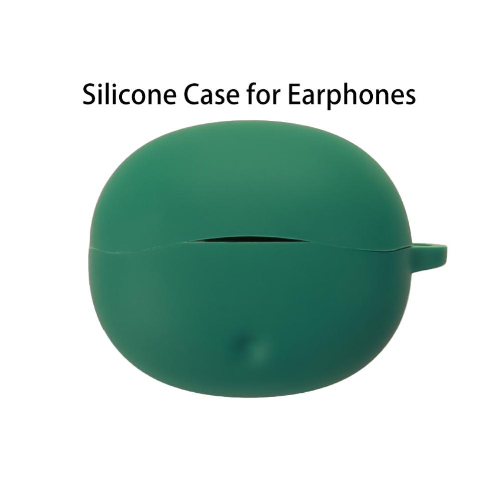 Silicone Earphone Case with Keyring Headphone Protective Case Earbuds Cover for QCY Crossky C50i