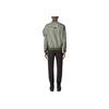 Stone Island Solid Color Baseball Collar Long Sleeve Zipper Pilot Jacket Men jackets Green K1S1541000-04S0A21-V0055