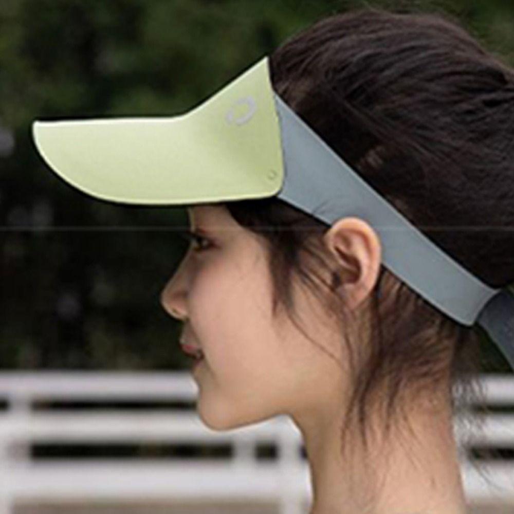 Contrast Color Summer Kid Sunhat Korean Style Children's Empty Top Cap Seamless Sun Hat  Kid