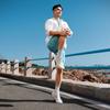 Li Ning Wuyue Амортизирующие Скользкие Устойчивые к истиранию Дышащие Низкие Повседневные Беговые Кроссовки Мужские Белые ARST003-1