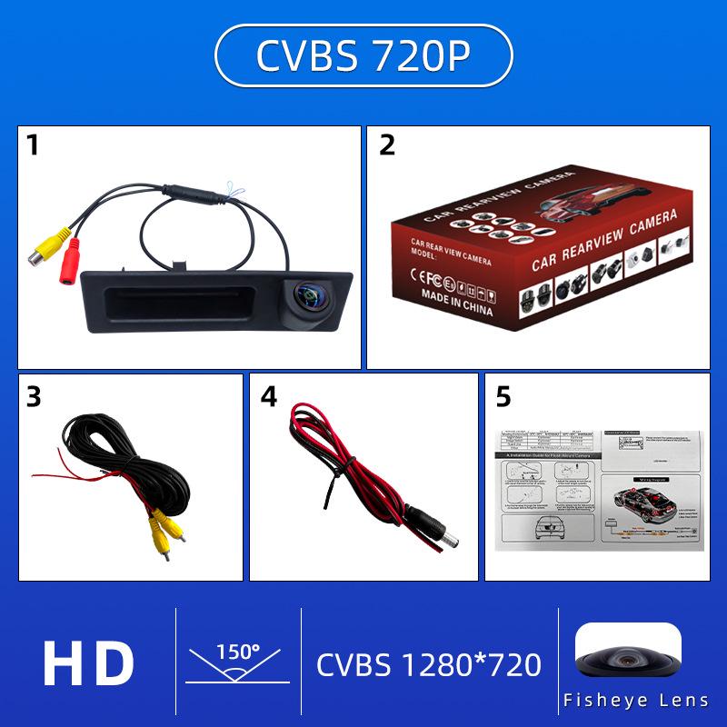 HD Камера заднего вида BMW с функцией ночного видения для F30, F10, F11, X3 F25, F31, F46