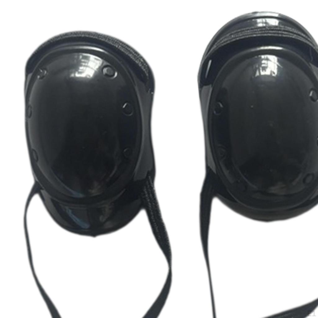 2 Pieces 1/6 Scale Doll Knee Pads, Clothing Handmade, Stylish Figure Costume for 12inch