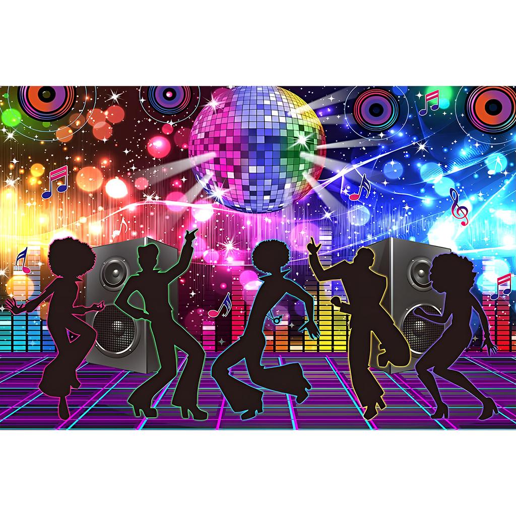 80s 90s Backdrop Party Decorations Retro Hanging Banner Back to The 80s 90s Hip Hop Graffiti Wall Photography Background Photo