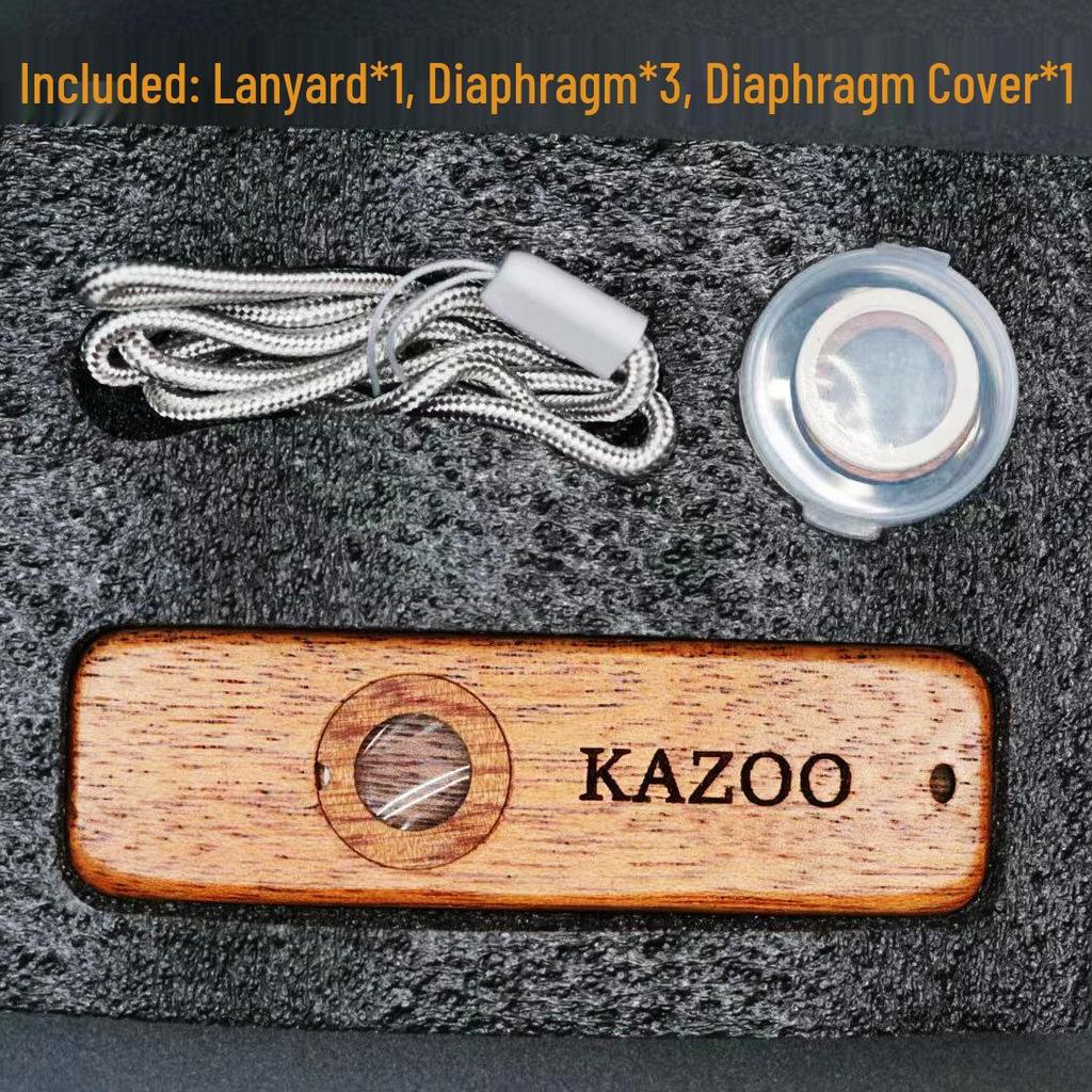 Профессиональное деревянное казу для аккомпанемента гитаре