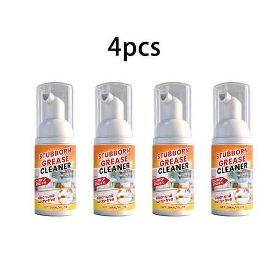Kitchen oil foam cleaner household kitchen stove range hood stains, oil stains, descaling, cleaning and brightening 30ml