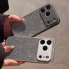Роскошный блестящий чехол-накладка с кристаллами Аврора для iPhone 17 16 15 14 13 12 11 Pro Max, Блестящий, Защита камеры, Ударопрочный