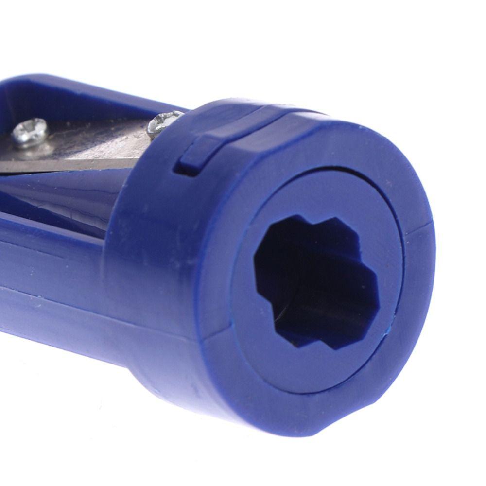 Blue Carpenter Pencil Sharpener Portable Woodwork Pencil Cutter Woodworking Hand Tools   Student