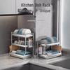 Kitchen Countertop Dish Drying Rack