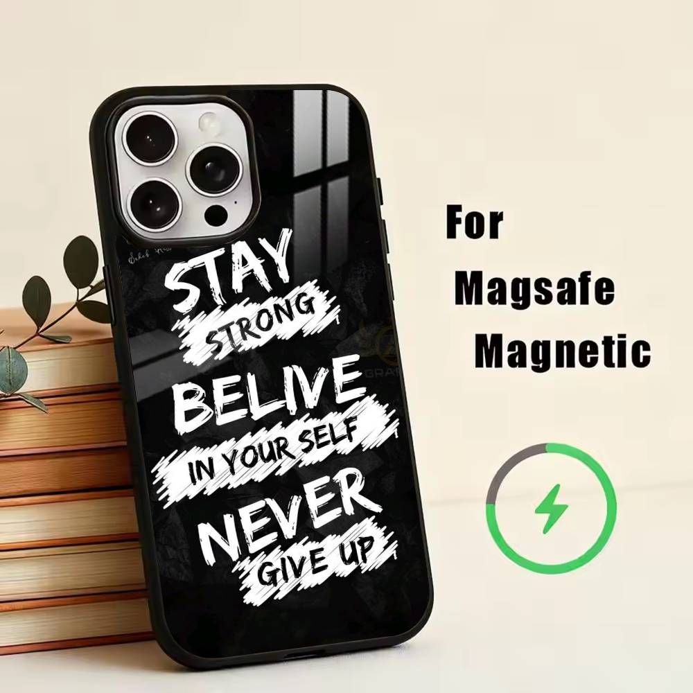 You can do it Phone Case For iPhone17,16,15,14,13,12,11 Plus,Pro Magnetic For Magsafe Wireless Charging
