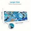 Cute Dartrix Mouse Pad, Large Gaming Desk Mat, Non-slip XXL Mousepad for Laptop & Tablet, Mini PC Playmat with Stitched Edges
