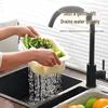 Extendable Carbon Steel Kitchen Draining Basket & Dish Rack