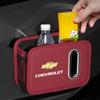 Car Tissue Box Holder Leather Car Door Side Armrest Napkin Case Backseat Bag For Chevrolet Spark Captiva Cruze Tracker Epica Z71